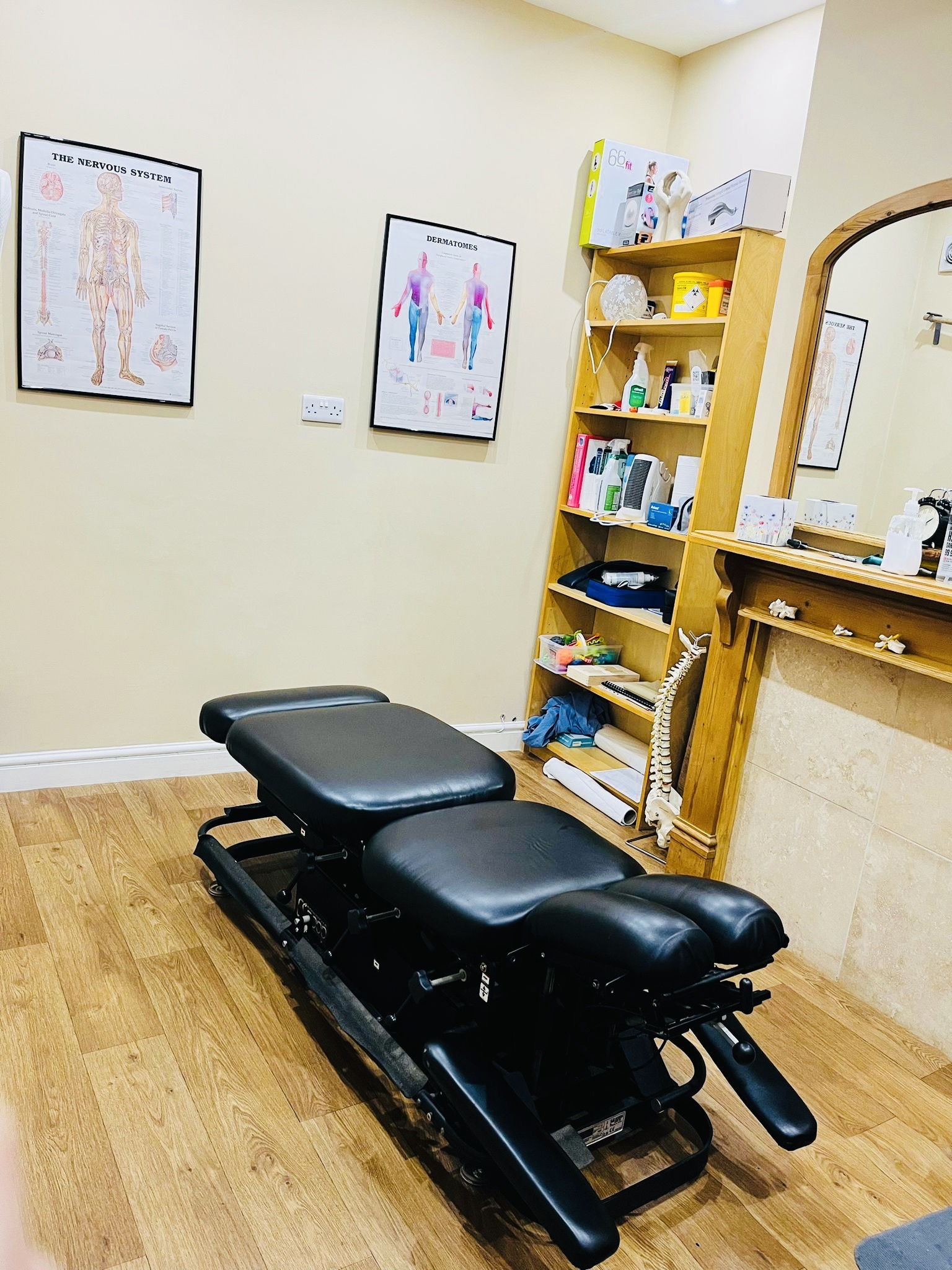 Burton clinic treatment room
